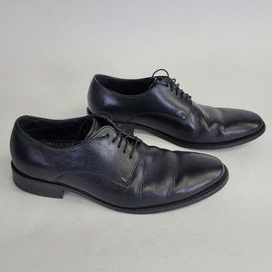 Cole Haan Mens Black Leather Oxford Shoes. Size 9 M. Work Church Dress PreOwned